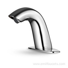 Chroming bathroom basin sensor brass mixer tap faucet